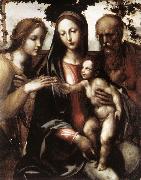 SODOMA, Il The Mystic Marriage of St Catherine ar oil painting